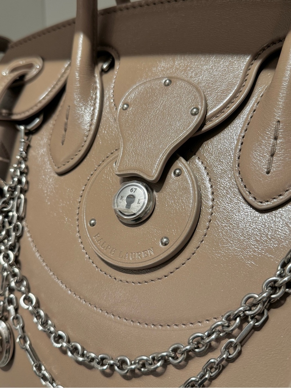 Extra-Soft Ricky 33 Washed Leather Bag - Picture 3 of 14
